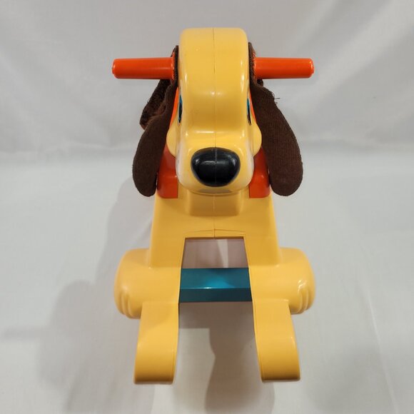 Fisher-Price 1983 Vintage #135 Rocking Puppy Ride-On Toy - Picture 3 of 3